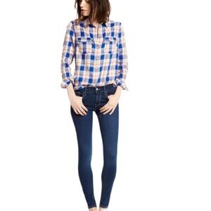 Levi's 710 Super Skinny Jeans Size 29 Dark Wash Stretch Denim